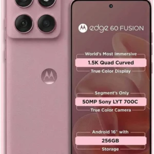 Motorola Edge 60 Fusion (Pantone Zephyr, 12GB RAM, 256GB Storage)