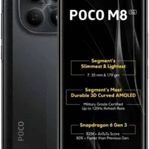 Poco M8 5G Frost Silver 8GB RAM 256GB ROM